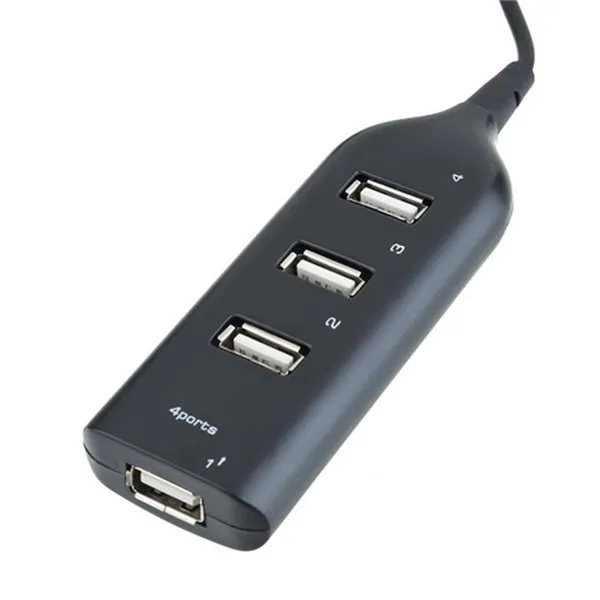 ضئيل أصغر Mini 4 Port USB 2.0 منافذ نقل سريع سريع النقل نادر USB لجهاز الكمبيوتر المحمول لجهاز الكمبيوتر الأحدث