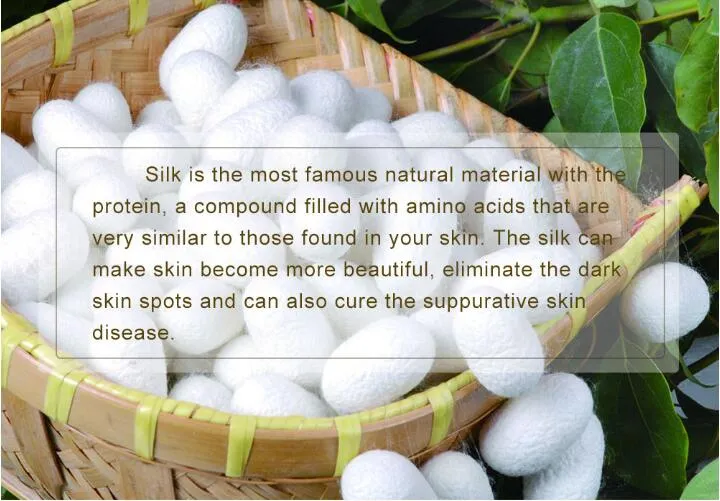 Hot Sale Natural Silkworm Cocoons Ball Face Care Facial Cleanser Exfoliating Scrub Blackhead Remover Peel Off