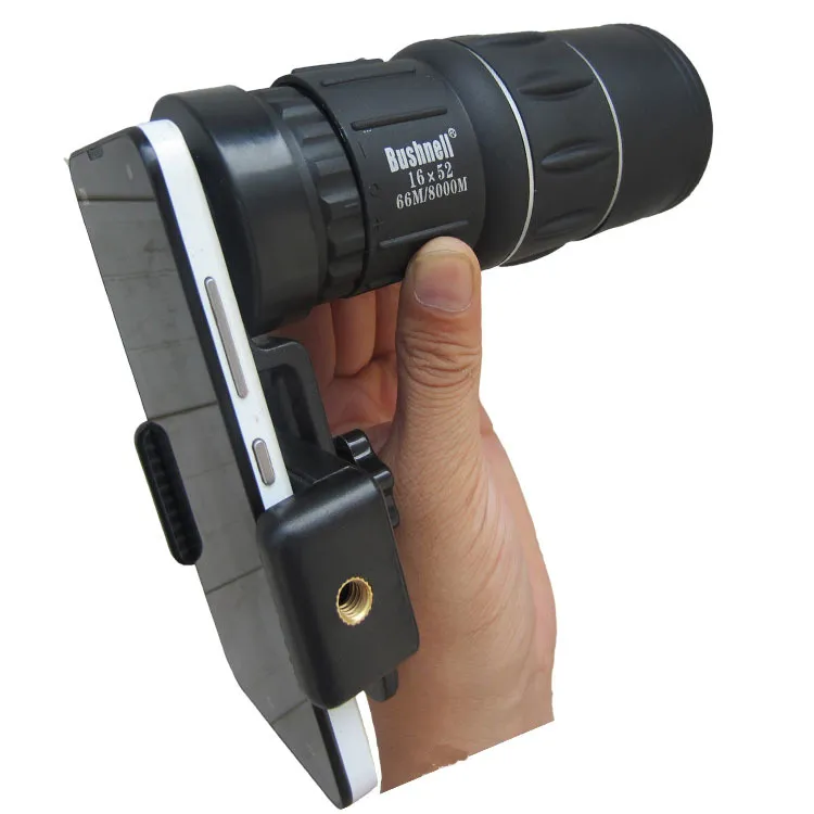Obiektyw aparatu telefonu komórkowego zoom mobilny teleskop monokularowy Teleskop Night Vision Scope dla iPhone Fisheye Mount Adapter Universal Dropshipping Hurt