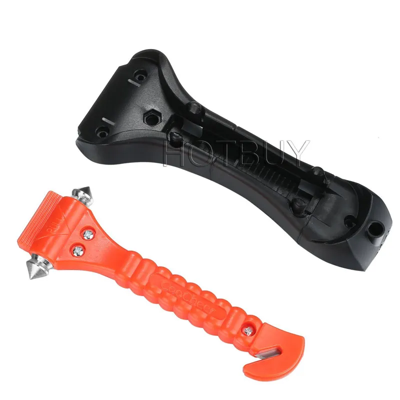 Car Auto Safety Seatbelt Cutter Survival Kit Window Punch Breaker Hammer Tool for Rescue Disaster & Emergency Escape #4067