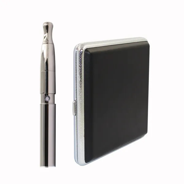 E Cigarette Wax Vaporizer Kit Puffco Skillet Vape Pen Kit With Dual Ceramic Coil Dual Quartz