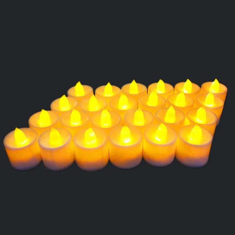 12 965 LED Flickering Bulb Candles Flameless Electric Battery Operated Festival Celebration Wedding Home D cor DHgate