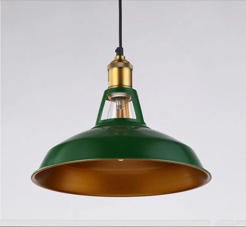 Loft Endüstriyel Kolye Aydınlatma LED Vintage Aydınlatma Metal Kolye Asma Işıkları Amerikan Kırsal Ahır Edison Edison Kolye Lambaları