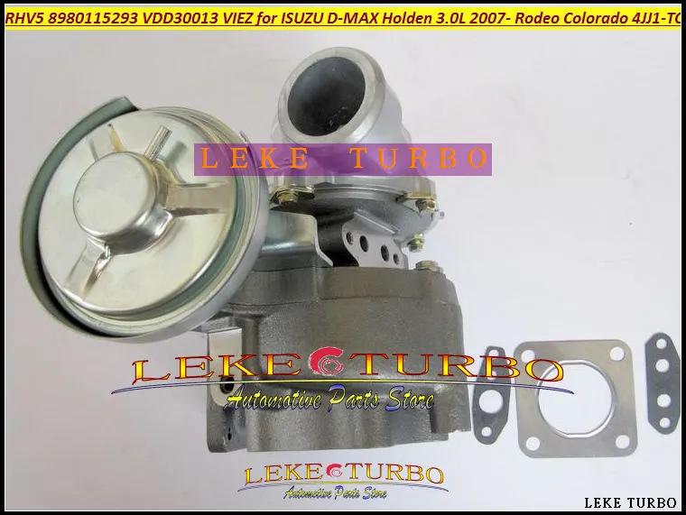 RHV5 8980115293 VDD30013 VIEZ Turbo Turbocharger For ISUZU D-MAX For HOLDEN 3.0 CRD 2007- Rodeo Colorado 4JJ1T 4JJ1-TC 3.0TD 3.0L 163HP (2)