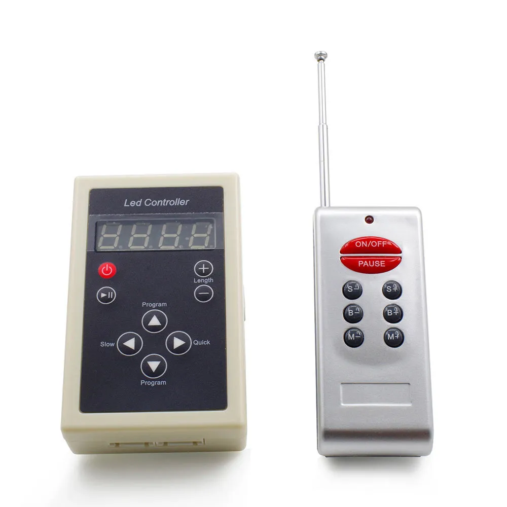 IC 6803 RF RGB LED Controller Remote Wifi for 5050 RGB SMD Magic Dream Color Chasing LED Strip Light 133 Program2421203