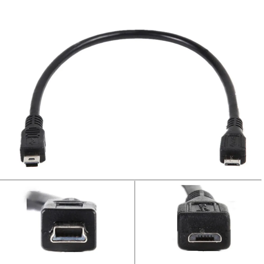 Mini USB Type B Male To OTG Adapter Cable From Bestmarina, 4.