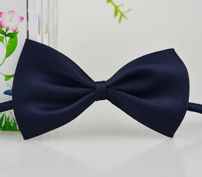 الأطفال ربطات العنق البوليستر العلاقات الحرير التعادل الحلوى اللون مدرسة ربطة العنق cravat bowties الاطفال الزفاف القوس الاطني