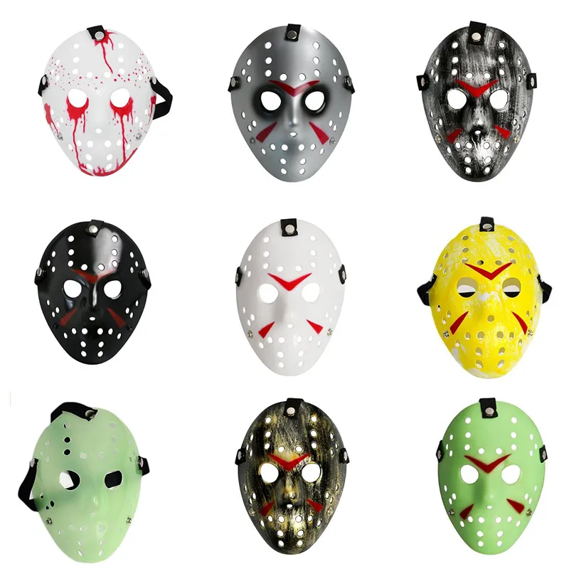 Retro Jason Mens Mask Mardi Gras Masquerade Costume di Halloween MASCHERE da festa feste di festival 20199265738