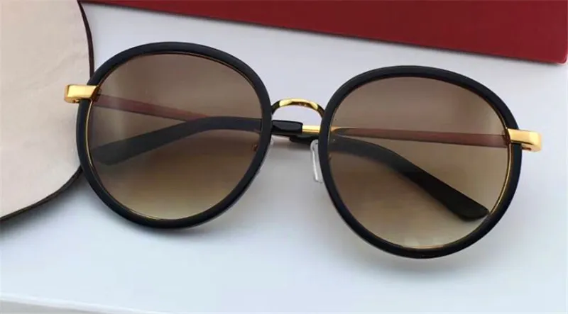 Latest style women sunglasses retro circular frame fashion designer popular style uv protection eyewear top quality with original box 150