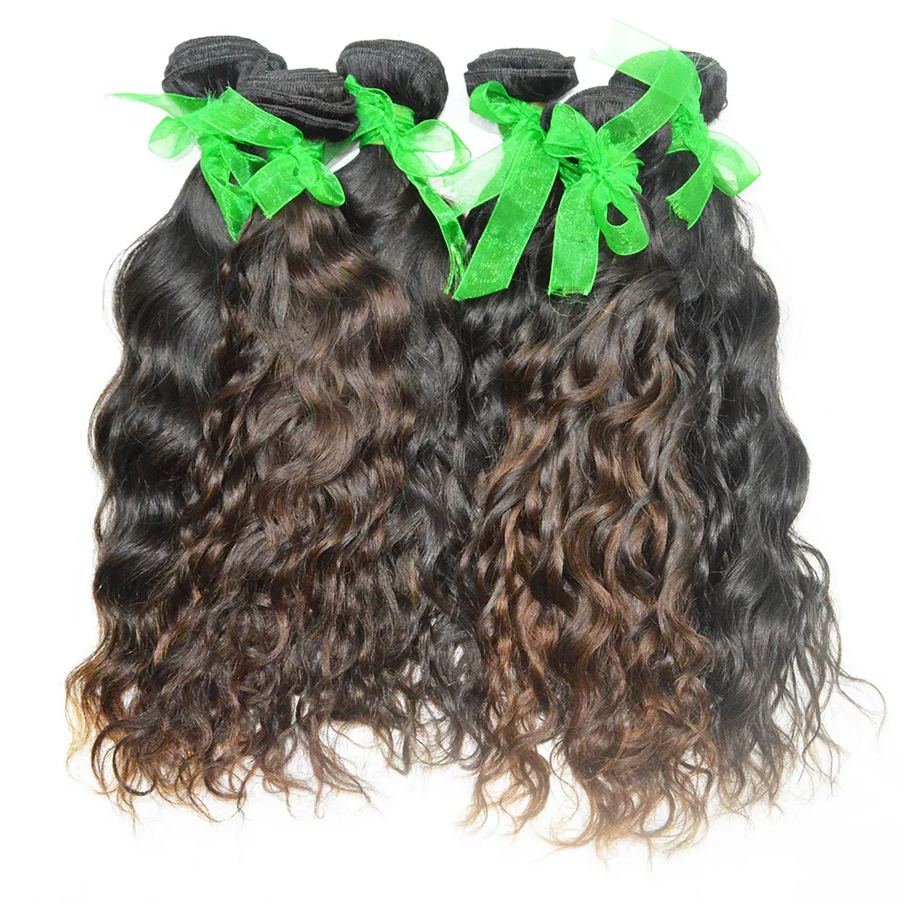 Peruvian Water Wave Unprocessed Best Human Hair Extensions On Sale