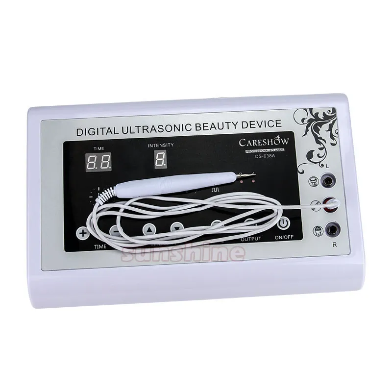 Ultraljud ultraljudshud Spot Remover Mole Tattoo Removal Body Therapy Face Spa Device Massage Instrument Beauty Machine3193319