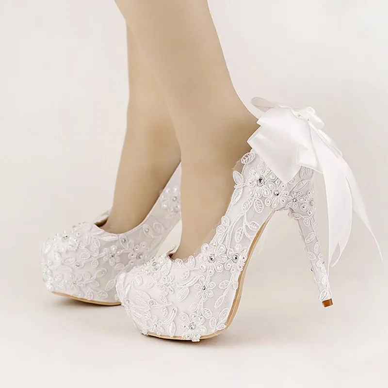 Platform Wedding Shoes | Platform Bridal Shoes | Paradox London