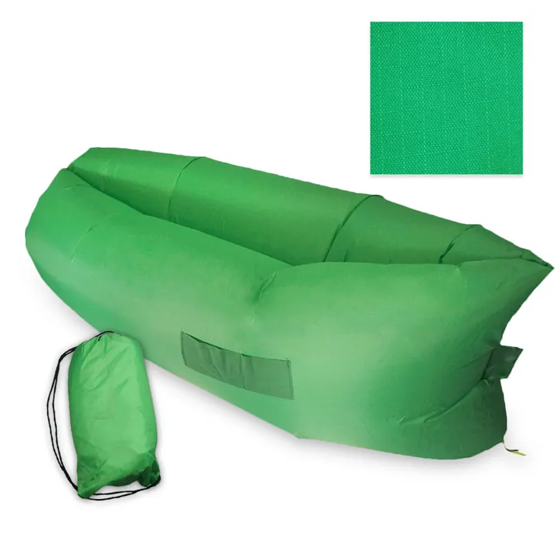Fast Inflatable Sleeping Bag 10 Seconds Quick Open Lazy Sleeping Bed Folding Sofa Beach Sleep