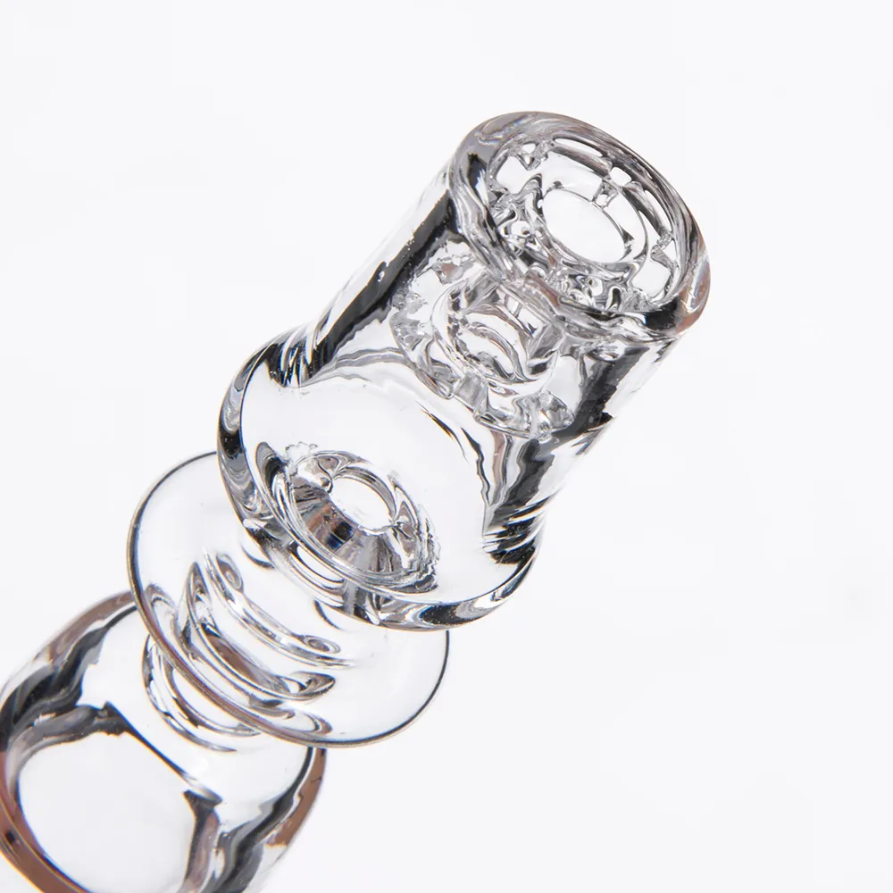 Gros clou électrique sans dôme de quartz de noeud de diamant avec le joint MaleFemale de 10/14 / 19mm et le joint poli de Dia Enail de bol de 15.5mm