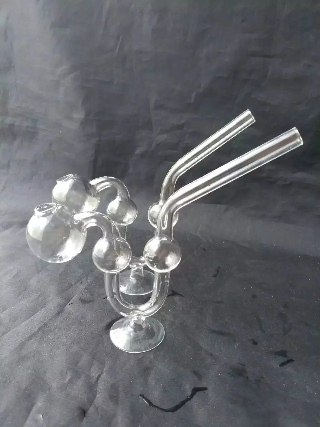 Snake-shaped base with snake pot , Wholesale Glass Bongs, Oil Burner Glass Water Pipes, Smoke Pipe Accessories