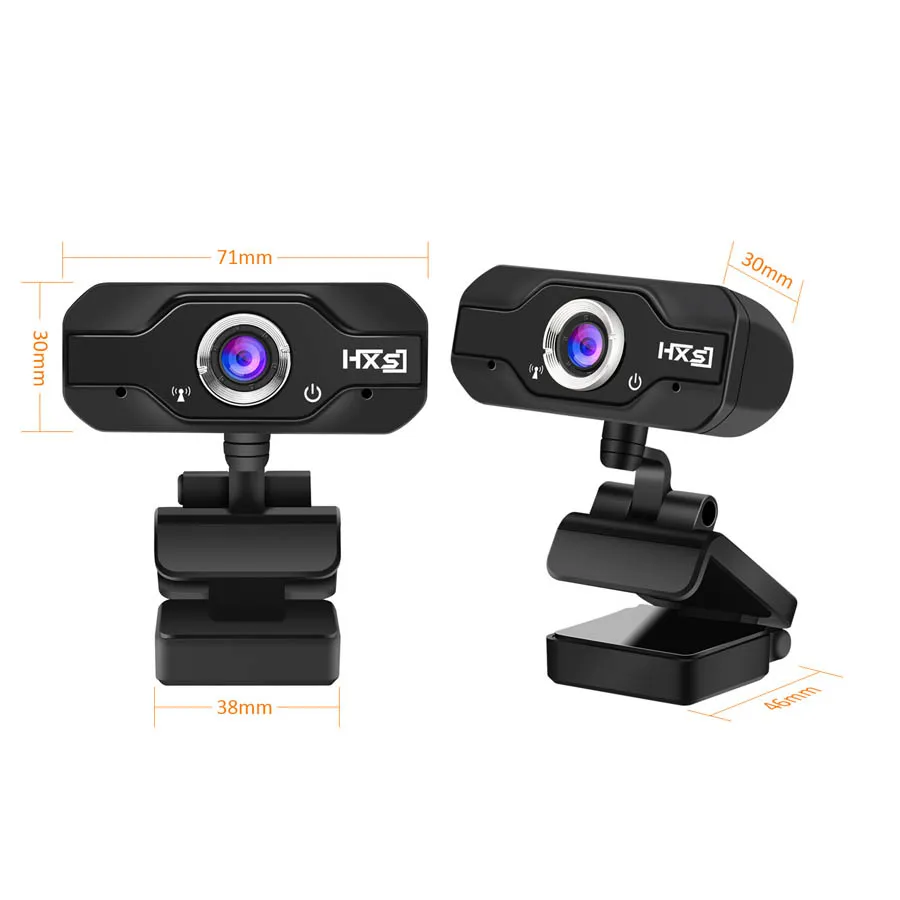 Webcam 720P HD caméras Web rotatif 1280*720 ordinateur Web Cam caméra avec micro Microphone pour Android TV Box ordinateur portable Netbook