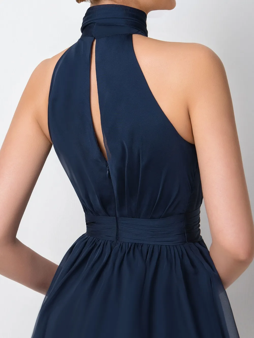 chocolate brown slip dress Alice V-Neck Satin Size:32x29 Slim S2-2024 13 Cool Distressed Birthday