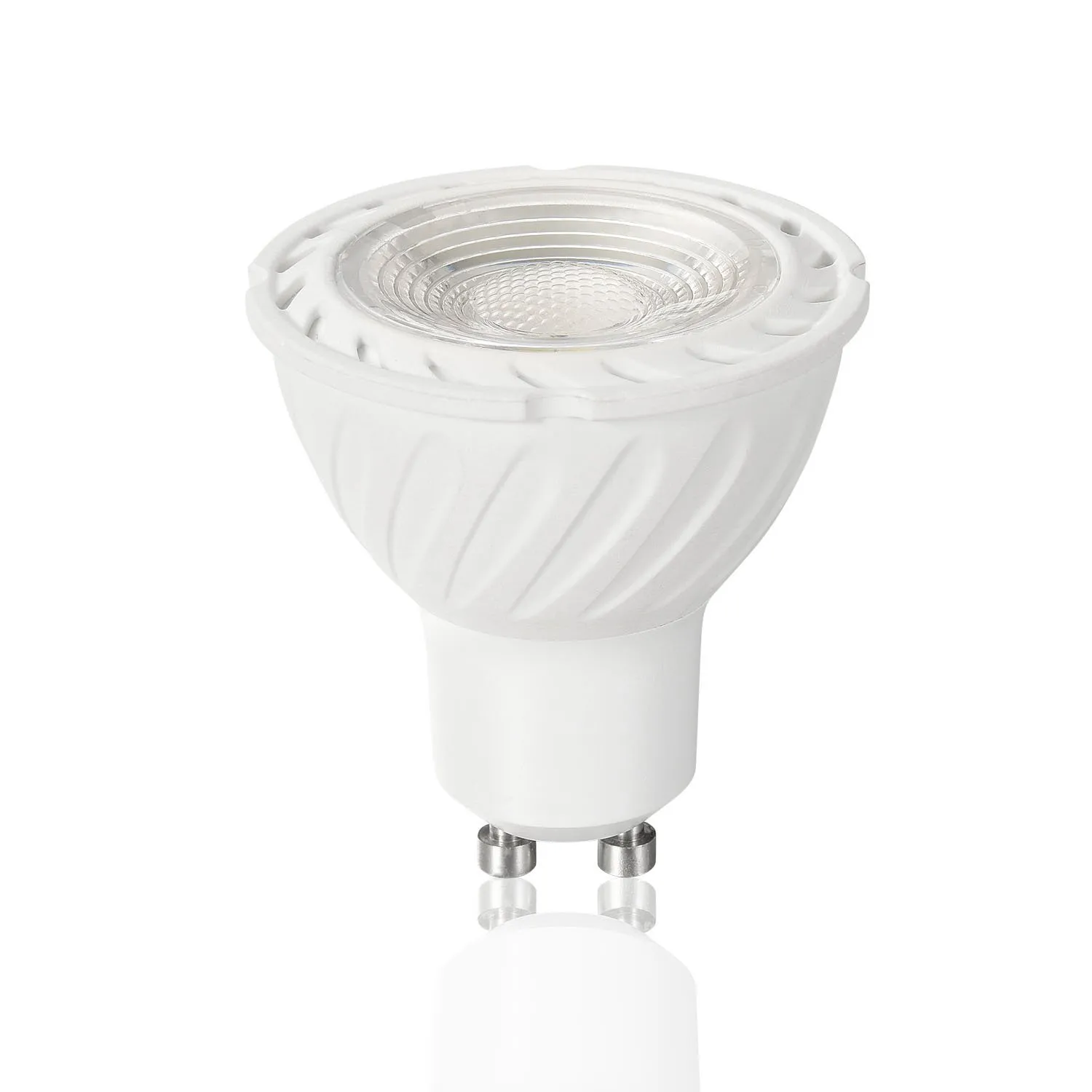 Lampa LED COB 7W Ściemniana GU10 MR16 Spot Light Spotlight Bulb Downlight Oświetlenie ciepłe zimne białe