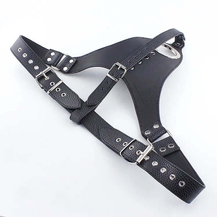 Leather Straps Restrain Erection Bondage Sex Set belt device restraint harness bondage with cock ring adult fetish sex game toy8141802