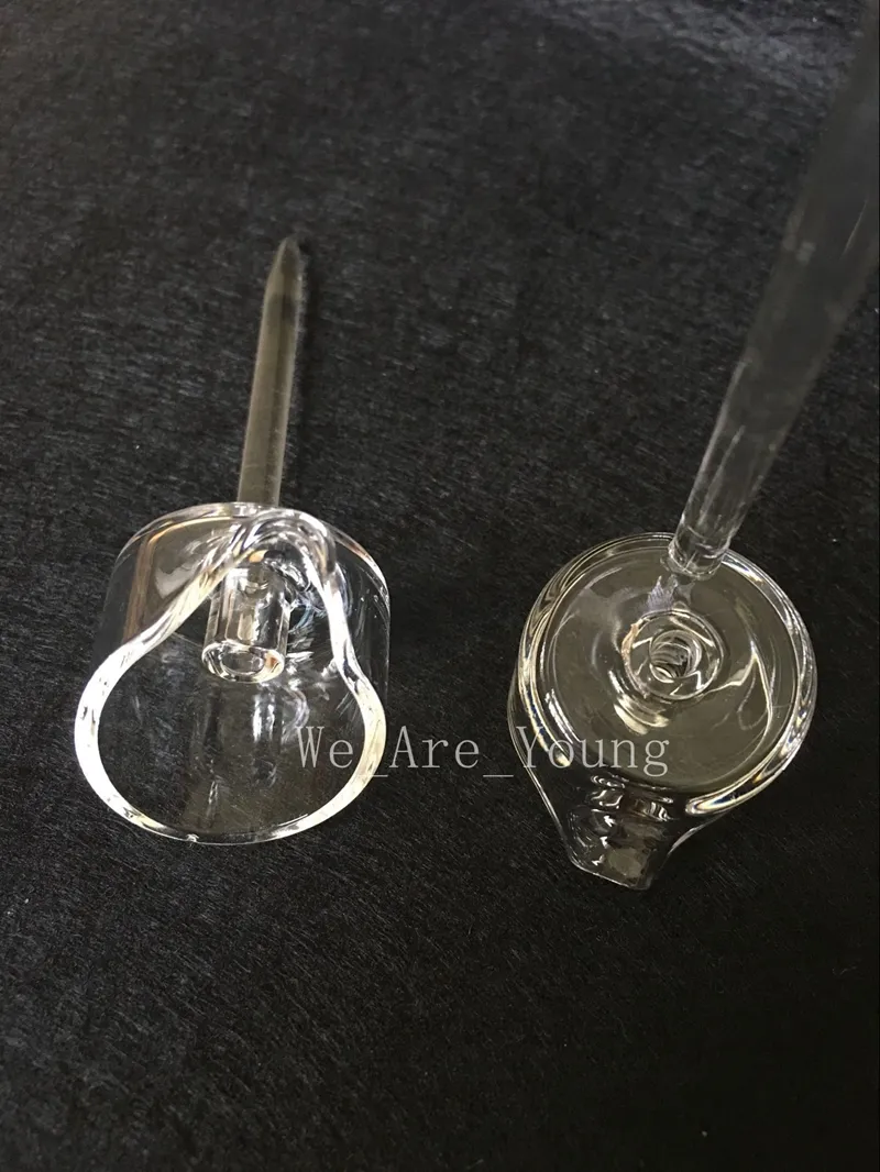 Tappo in carb al quarzo al 100% Quartz Nail Quartz Bowl VS Tappo in carb in vetro