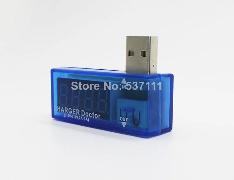 USB 충전기 닥터 전압 현재 미터 이동할 수있는 배터리 테스터 힘 발견 자