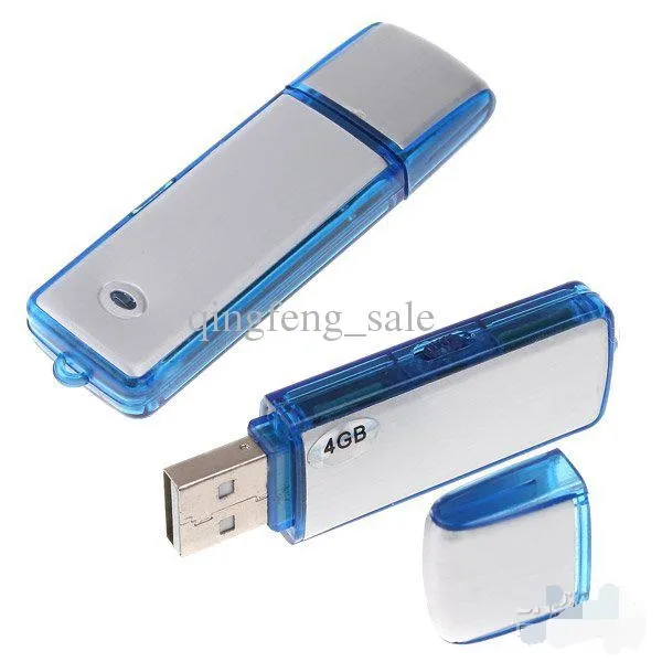 Wysokiej jakości rejestrator dźwięku Voice Recorder USB Flash Drive 4 GB 8 GB Bug 2in1 Kombinacja VOS Digital Voice Recorder China Post 