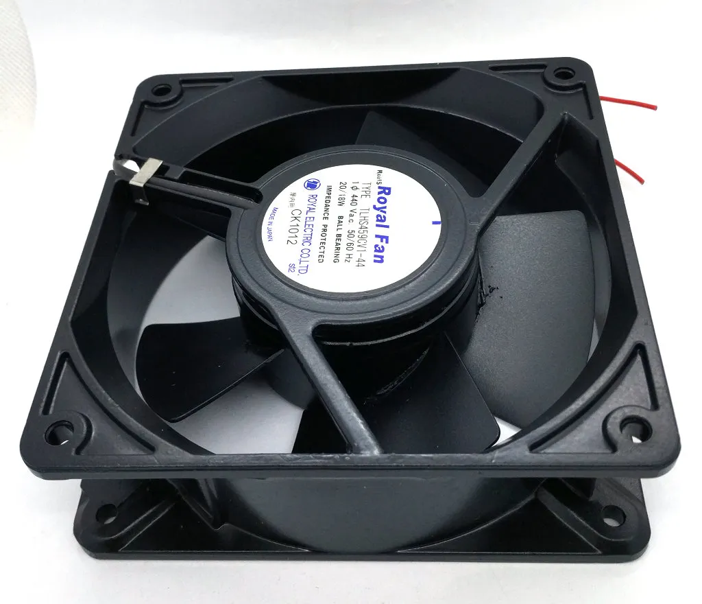 Original Royal Fan TLHS459CV1-44 440V 50/60Hz 20/18W 120*120*38MM 12cm Ganzmetall-Inverter-Lüfter