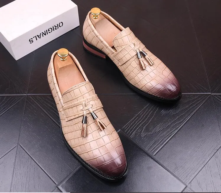 Croc skin 2025 loafers