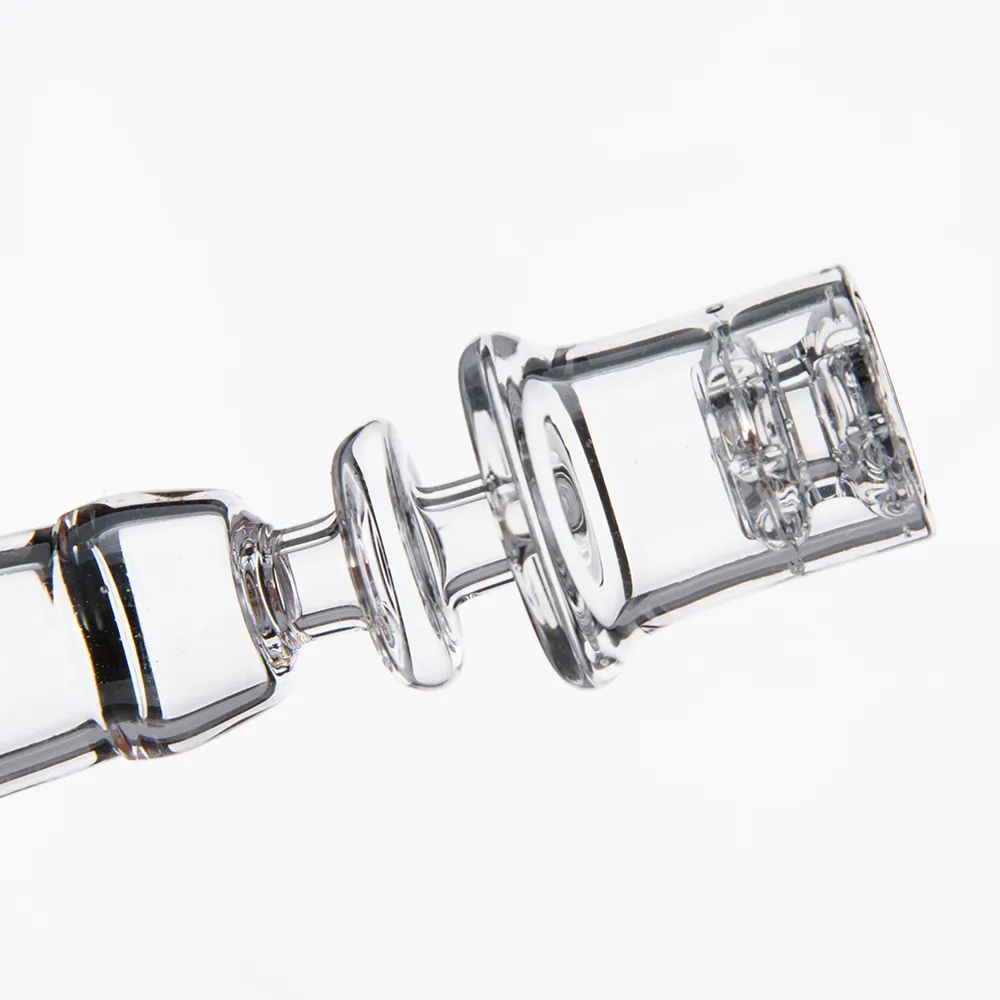 Accessori fumo del nodo di diamanti in quarzo con giuntura lucida da 10 mm da 14 mm 19 mm e ciotola da 19,5 mm diagamera