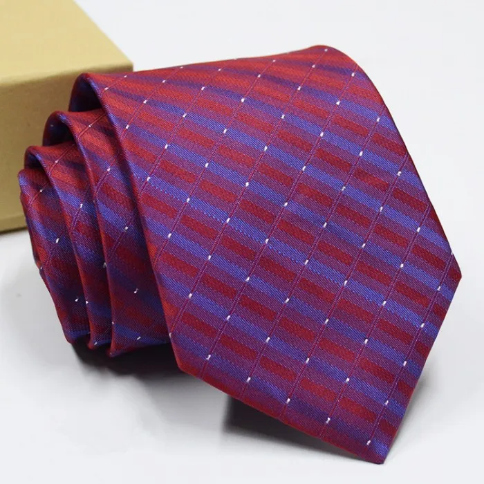 2018 New Fashion Silk Necktie Dot Striped Mens Dress Tie Wedding Business Dress Tie For Men Neckwear Handmade Wedding Tie Accessor9865349