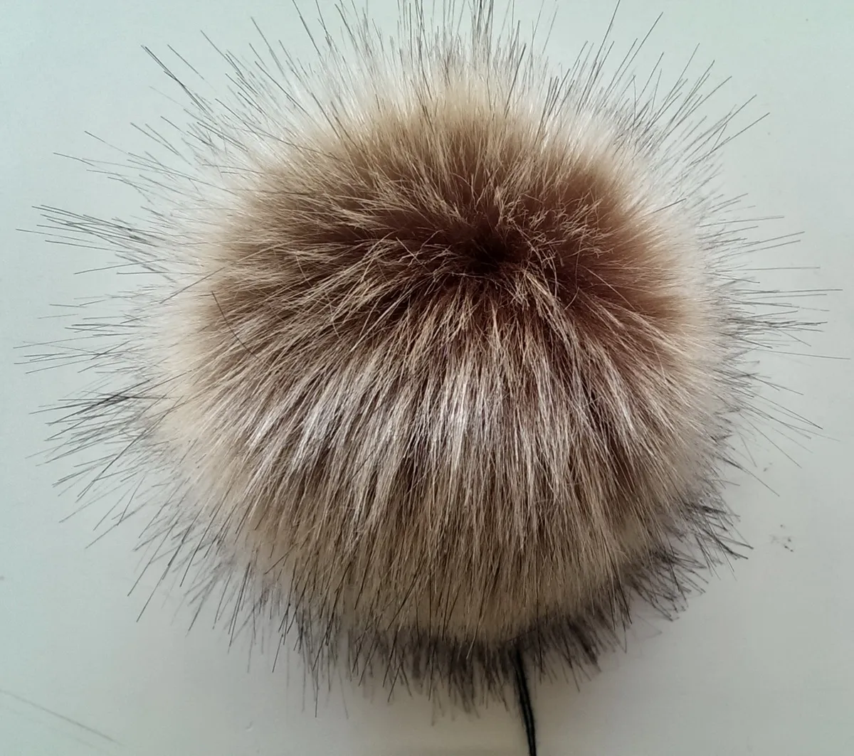 sell colourful 13-15cm size faux fur ball accessories for decoration artificial PomPom balls set express deliver2831