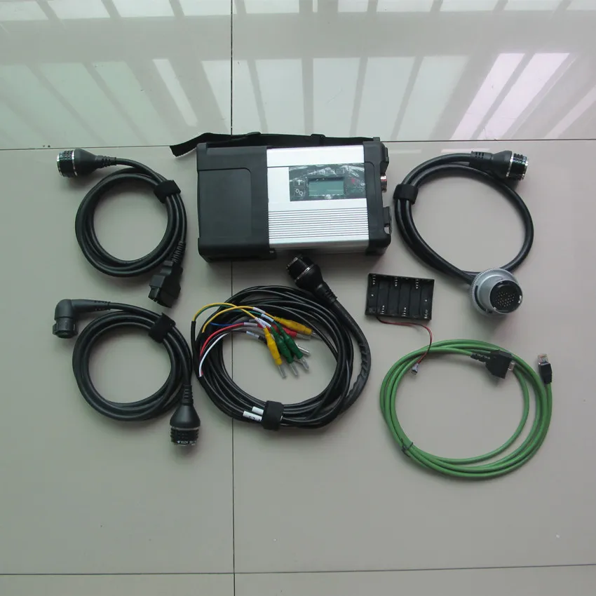 strumenti diagnostici automobilistici mb star c5 sd connessione senza hdd con cavi obd supporto wifi set completo