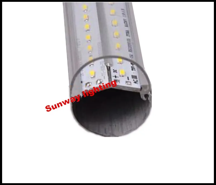 r17d 8ft039 v shaped Cooler Lighting 4ft 5ft 6ft 8ft T8 Tube Light High Lumens Led Fluorescent Lamp AC85265V F96T12DWHO T88036530