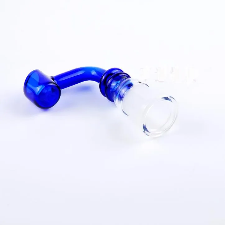 Fumo blu su piccoli accessori Yanju in vetro obliquo, Bong in vetro all'ingrosso Bruciatori a nafta Tubi dell'acqua Tubi in vetro Impianti petroliferi Fumatori Shi gratuiti