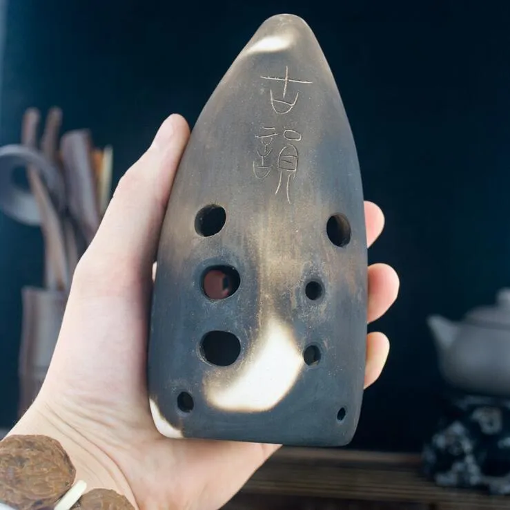 Xun ancien instrument de musique flûte Ocarina pour débutant sympa Un chinois Xun instruments de musique anciens traditionnels chinois