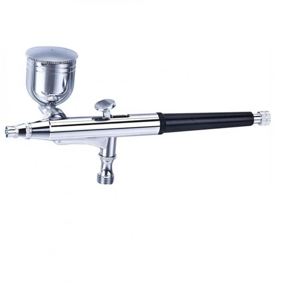 Model 134 Airbrush Set Double-action Trigger Air-paint Control Met 7cc22cc Side Cup 0.3mm Tip Side Feed