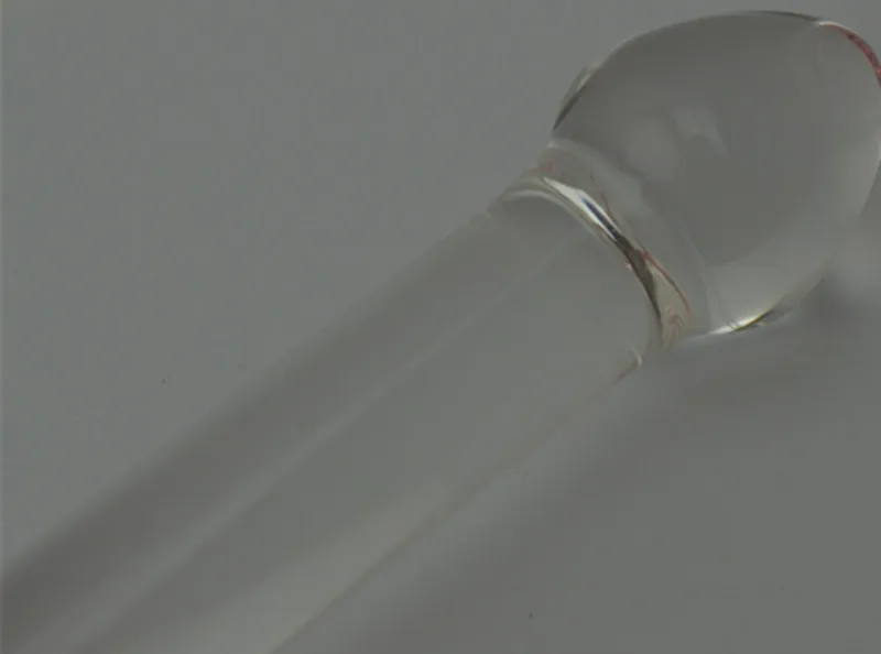 Glas-Analkugel-Kolben-Stecker-Penis-Dildos in den erwachsenen Spielen für weibliches Anus-Sex spielt für Frauen und Männer homosexuelles 25 * 3.4 cm