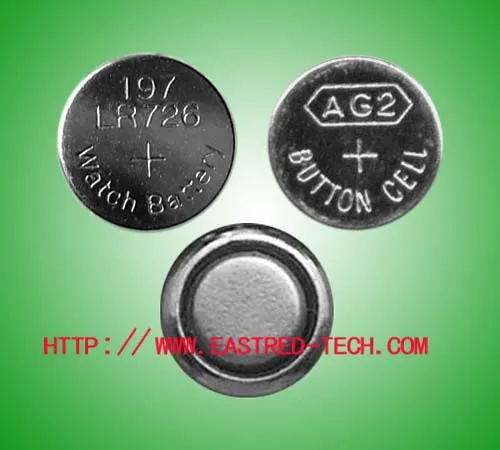 watch battery AG2 LR59 396A LR726 SR726 197 1.5v alkaline button cell batteries /PACKS