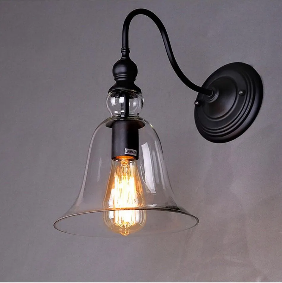 RH LEF LED SCONCES VINTAGE LED GLOSIRING GLASS GLASS GLASE LIGH