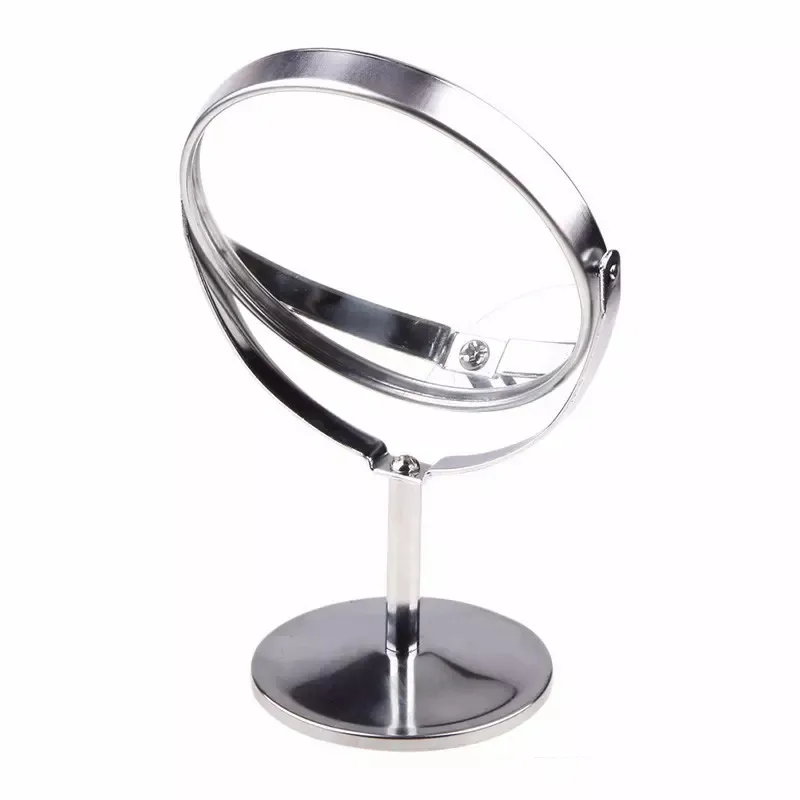 wholesale newest luxurly Makeup Cosmetic Double Sided mirror Normal and 2 Magnifying Stand Mirror Lady Table Desk Standing mirror