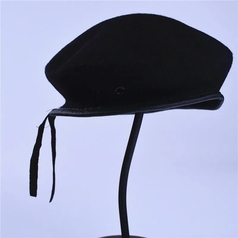 Men and Women Outdoor Breathable Pure Wool Beret Hats Caps Special Forces Soldiers Death Squads Military Training Camp Hat