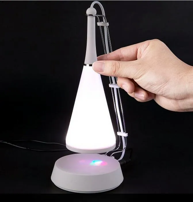 Nowość Specjalna Kreatywna Bezprzewodowa Lampa Stołowa Bluetooth Usb Akumulator Dotykowy LED LED Tabeli Audio