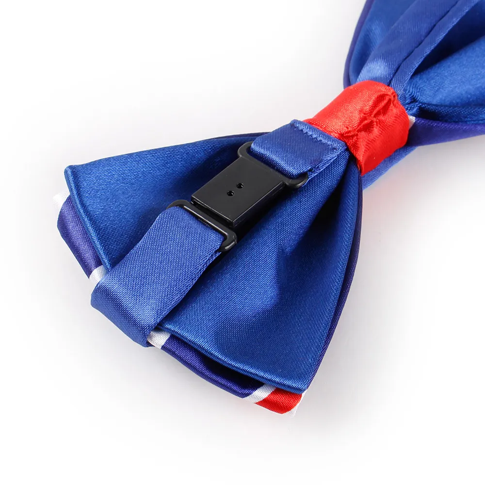 Moda Bowtie Flaga Amerykańska Necktie Bow Tie UK Union Jack Brytyjska Flaga Bowtie 6 * 12 CM Bowknot na Boże Narodzenie Prezent Neck Krawat