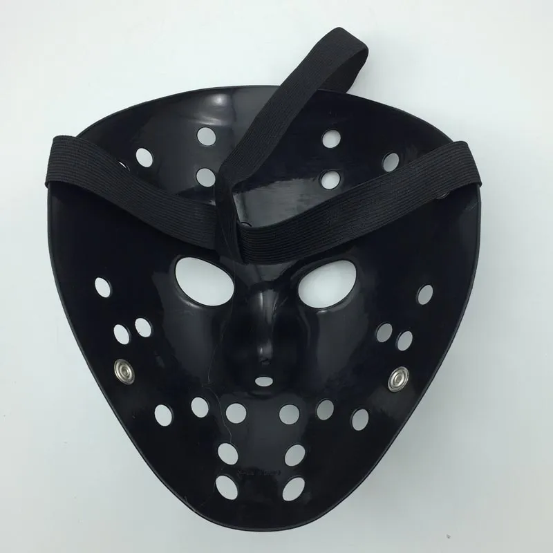 Cool Black Jason Mask Cosplay Full Face Mask Halloween Party Scary Mask Jason vs Friday Horror Hockey Film Mask 6883410