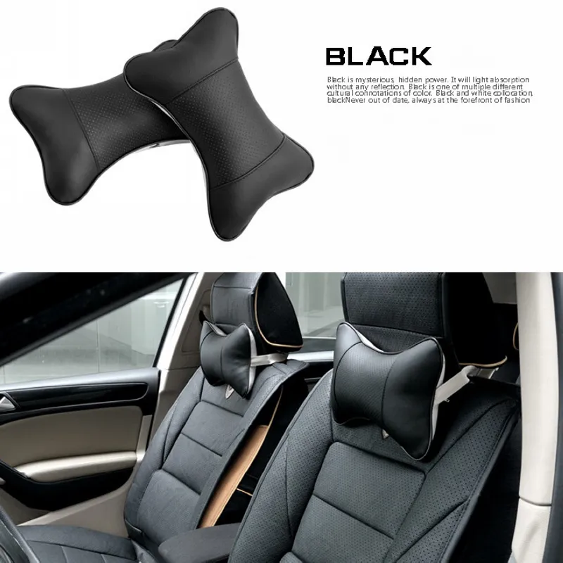 品質の車の座席クッションブラック/ベージュ/グレー/茶色の座席首の枕カバーOEMは大歓迎です