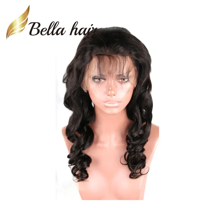 Lace Frontal Wigs Wet and Wavy Hair 100% Unprocessed Remy Virgin Human Hair Wig Loose Wave Same As Picture