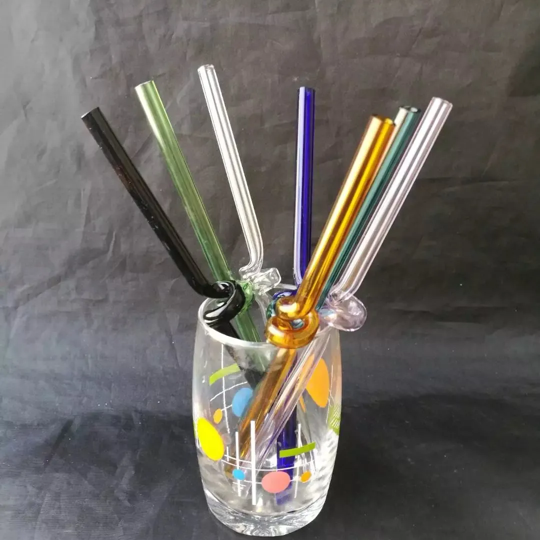 Pipeta espiral colorida, Bongos de vidro por atacado, Cachimbo de água de vidro, Acessórios para tubos de fumo