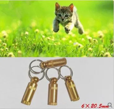 Gedrag Training Pet Hond Cat Mini ID Tag Anti Lost Naam Adres Label Identiteit Barrel Tube Collar XB