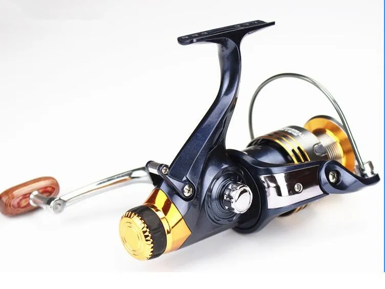 121BB SW50006000 Vismolens Spinning Reels Dubbel remsysteem LR Hand Exchange 521 Gapless lager Metalen Reel Hoge qual2458783