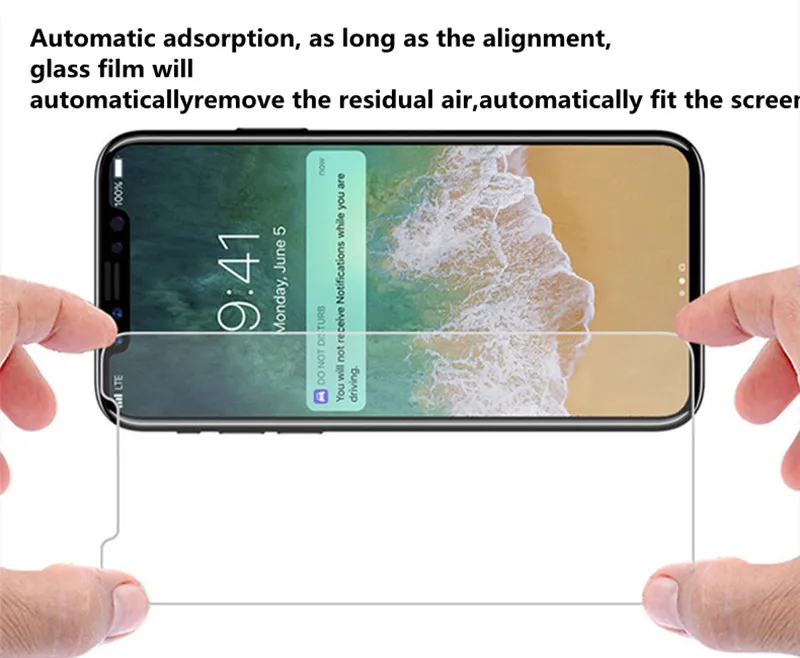 Para iPhone 8 Protetor de Tela de Vidro Temperado Para iPhone8 Protetor de Celular Dureza 9H Protetor de Tela com Pacote de Varejo